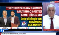 CANLI | TEMİZELLER 19 OCAK 2024 | İZMİR EĞİTİM BİR SEN