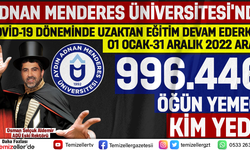 ADÜ'DE MİLYONLUK YEMEK VURGUNU İDDİASI: TEMİZELLER BELGELERİ ORTAYA ÇIKARDI!