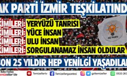 AK PARTİ İZMİR'DE SUÇLU ARANIYOR