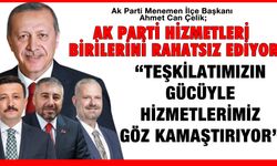 AK PARTİLİ ÇELİK:'TEŞKİLATIMIZIN GÜCÜYLE HİZMETLERİMİZ GÖZ KAMAŞTIRIYOR'
