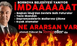 BORNOVA BELEDİYESİ YANGIN YERİ