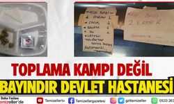 TOPLAMA KAMPI DEĞİL, BAYINDIR DEVLET HASTANESİ!