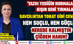 ÇİĞDEM ÖZEY'E SAVCILIKTAN TOKAT GİBİ CEVAP!