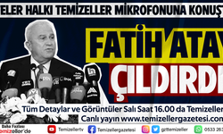 EFELER HALKI TEMİZELLER MİKROFONUNA KONUŞTU