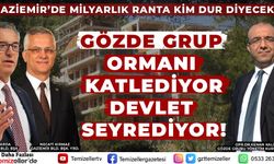 GÖZDE GRUP ORMANI KATLEDİYOR DEVLET SEYREDİYOR