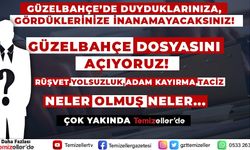 GÜZELBAHÇE'DE YOK, YOK...!İNANAMAYACAKSINIZ...!