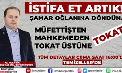 HEM MÜFETTİŞTEN HEM YARGIDAN TOKAT YEDİ