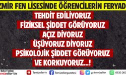 İZMİR FEN LİSESİ'NDE ÖĞRENCİLERİN FERYADI
