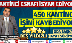 İZMİR KANTİNCİ ESNAFI İSYAN EDİYOR!