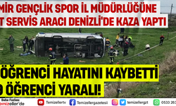 İZMİR'DEN DENİZLİ'YE GİDEN SPOR KAFİLESİ KAZA YAPTI: 2 ÖĞRENCİ HAYATINI KAYBETTİ, 19 ÖĞRENCİ YARALANDI!