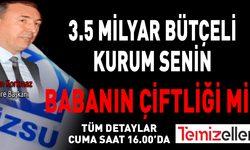 İZSU'NUN ALİ KIRAN BAŞKESENİ...!
