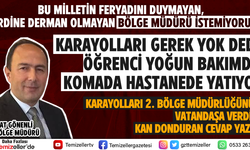 KARAYOLLARI GEREK YOK DEDİ, ÖĞRENCİ YOĞUN BAKIMDA KOMADA HASTANEDE YATIYOR