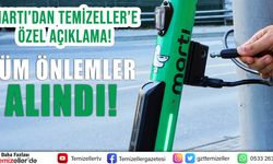 MARTI'DAN TEMİZELLER'E ÖZEL AÇIKLAMA!