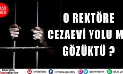 O REKTÖRE CEZAEVİ YOLU MU GÖZÜKTÜ ?