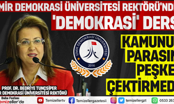 REKTÖR TUNÇSİPER'DEN CESUR ADIM: USULSÜZLÜK İDDİALARINI YARGIYA TAŞIDI