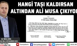 TAŞI KALDIR ALTINDAN O ÇIKSIN