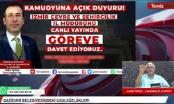 Temizeller 09 Eylül 2022 - Gaziemir ve Güzelbahçe Dosyası