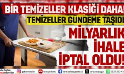 TEMİZELLER GÜNDEME GETİRDİ İZMİR'DEKİ MİLYARLIK YEMEK İHALESİ İPTAL EDİLDİ!