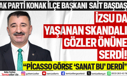 AK PARTİ KONAK İLÇE BAŞKANI SAİT BAŞDAŞ İZSU DA YAŞANAN SKANDALI GÖZLER ÖNÜNE SERDİ!