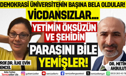 İZMİR DEMOKRASİ ÜNİVERSİTESİ'NİN BAŞINA BELA OLDULAR: YETİMİN, ÖKSÜZÜN VE ŞEHİDİN PARASINI YEMİŞLER!