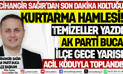 CİHANGİR SAĞIR’DAN ÖZ ELEŞTİRİ YERİNE, KOLTUĞU KURTARMA HAMLESİ!