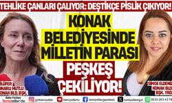 SİMGE ELDENİZ, ÖNCE ŞİŞLİ BELEDİYESİNİ KARIŞTIRDI ŞİMDİ DE KONAK BELEDİYESİNİ!