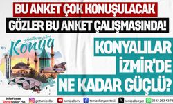 KONYALILARIN İZMİR’DEKİ GÖRÜNÜRLÜĞÜ VE ETKİNLİĞİNE DAİR SAHA ARAŞTIRMASI BAŞLADI