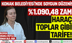 KONAK BELEDİYESİ’NDE SOYGUN DÜZENİ! RUHSAT VE ÇÖP ÜCRETLERİNE %1600’E VARAN ZAM!