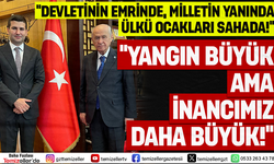 ÜLKÜ OCAKLARI ORMAN YANGINLARINA KARŞI SEFERBER OLDU: “YEŞİL VATAN İÇİN SAHADAYIZ”