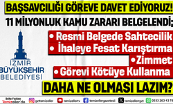 İZMİR BÜYÜKŞEHİR BELEDİYESİ'NİN YOLSUZLUK DOSYASI RAFTA UNUTULDU!