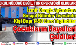 URLA'DA SKANDAL: OKUL MÜDÜRLERİ EĞİTİM YERİNE GEZİ PEŞİNDE!