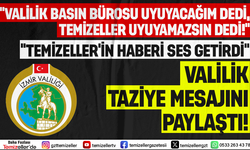 TEMİZELLER'İN HABERİ SES GETİRDİ: VALİLİK TAZİYE MESAJINI YAYINLADI!