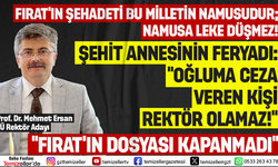 EGE ÜNİVERSİTESİ’NDE ŞEHİT FIRAT ÇAKIROĞLU’NA CEZA VERENLER, TERÖRİSTE DOKUNMAYANLAR ŞİMDİ REKTÖRLÜK PEŞİNDE!