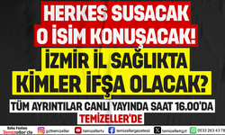 İZMİR SAĞLIK CAMİASINDAKİ KİRLİ ÇARK VE İLİŞKİLER: TEMİZELLER CANLI YAYININDA KONUŞULACAK!