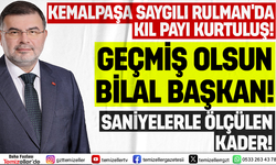 AK PARTİ İZMİR İL BAŞKANI BİLAL SAYGILI, YILDIRIM DÜŞEN FABRİKASINDA FACİADAN SON ANDA KURTULDU!