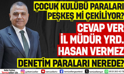 İZMİR İL MİLLİ EĞİTİM MÜDÜR YARDIMCISI HASAN VERMEZ, DENETİM PAYI SKANDALINA KARŞI SESSİZLİĞİNİ KORUYOR!