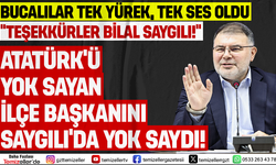AK PARTİ İZMİR İL BAŞKANI BİLAL SAYGILI TARİHİ BİR YANLIŞI DÜZELTTİ!