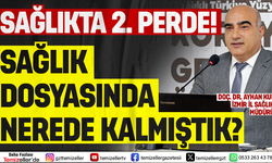 İZMİR İL SAĞLIKTA İKİNCİ PERDE; SAĞLIK DOSYASINDA NEREDE KALMIŞTIK?