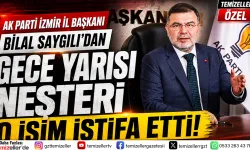 AK PARTİ İZMİR’DE GECE YARISI OPERASYONU! İL BAŞKAN YARDIMCISININ İSTİFASI ALINDI