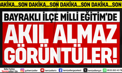 BAYRAKLI'DAKİ BİR OKULDAN GELEN O GÖRÜNTÜLER "BU KADAR DA OLMAZ" DEDİRTTİ!