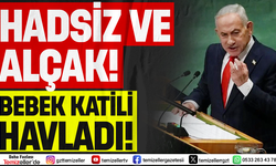TÜRKİYE'YE DİL UZATAN BEBEK KATİLİ NETANYAHU HAVLADI!