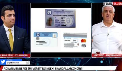 ADNAN MENDERES ÜNİVERSİTESİ DOSYASI | TEMİZELLER 15 KASIM 2024 | CANLI