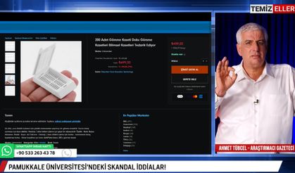 PAMUKKALE ÜNİVERSİTESİ DOSYASI | TEMİZELLER 17 OCAK 2025 | CANLI