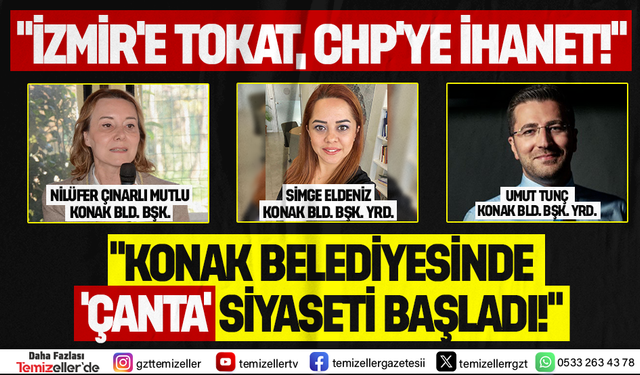 KONAK BELEDİYESİ’NDE CHP’YE AÇIK İHANET VE ÖRGÜTÜ İMHA OPERASYONU!