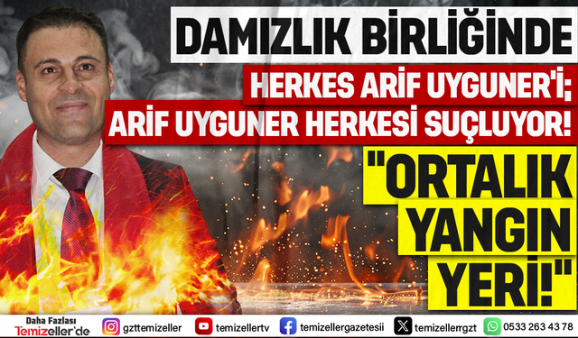 İZMİR DAMIZLIK SIĞIR YETİŞTİRİCİLERİ BİRLİĞİ YANGIN YERİNE DÖNDÜ!