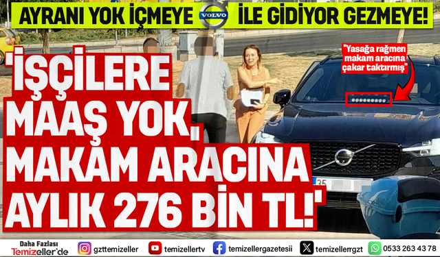 KONAK BELEDİYE BAŞKANI NİLÜFER ÇINARLI MUTLU’NUN MAKAM SEVDASI KONAK’I BATIRIYOR!