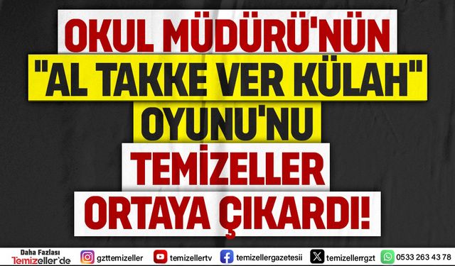 OKUL MÜDÜRÜ, VELİLERDEN FARKLI IBAN'LARLA PARA TOPLAMIŞ!