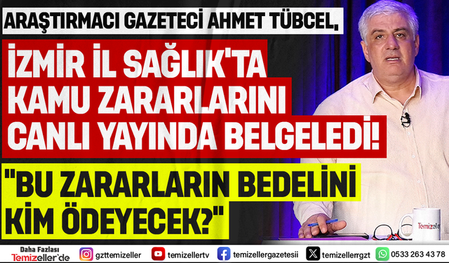 İZMİR İL SAĞLIK CAMİASINDA YİNE YER YERİNDEN OYNADI!
