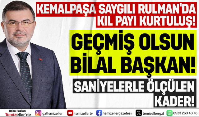 AK PARTİ İZMİR İL BAŞKANI BİLAL SAYGILI, YILDIRIM DÜŞEN FABRİKASINDA FACİADAN SON ANDA KURTULDU!