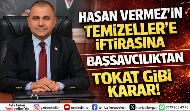 BAŞSAVCILIKTAN HASAN VERMEZ DOSYASINA TOKAT GİBİ KARAR!!